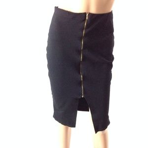 Top Women's Skirt Black Size 10 Stretch